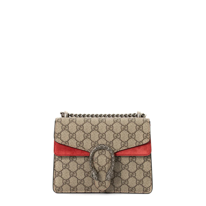 Borsa Dionysus Mini in tela monogram beige