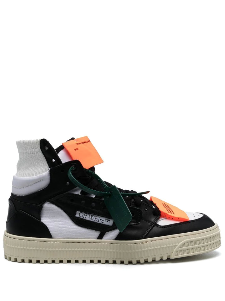 OFF WHITE Sneakers in pelle nera