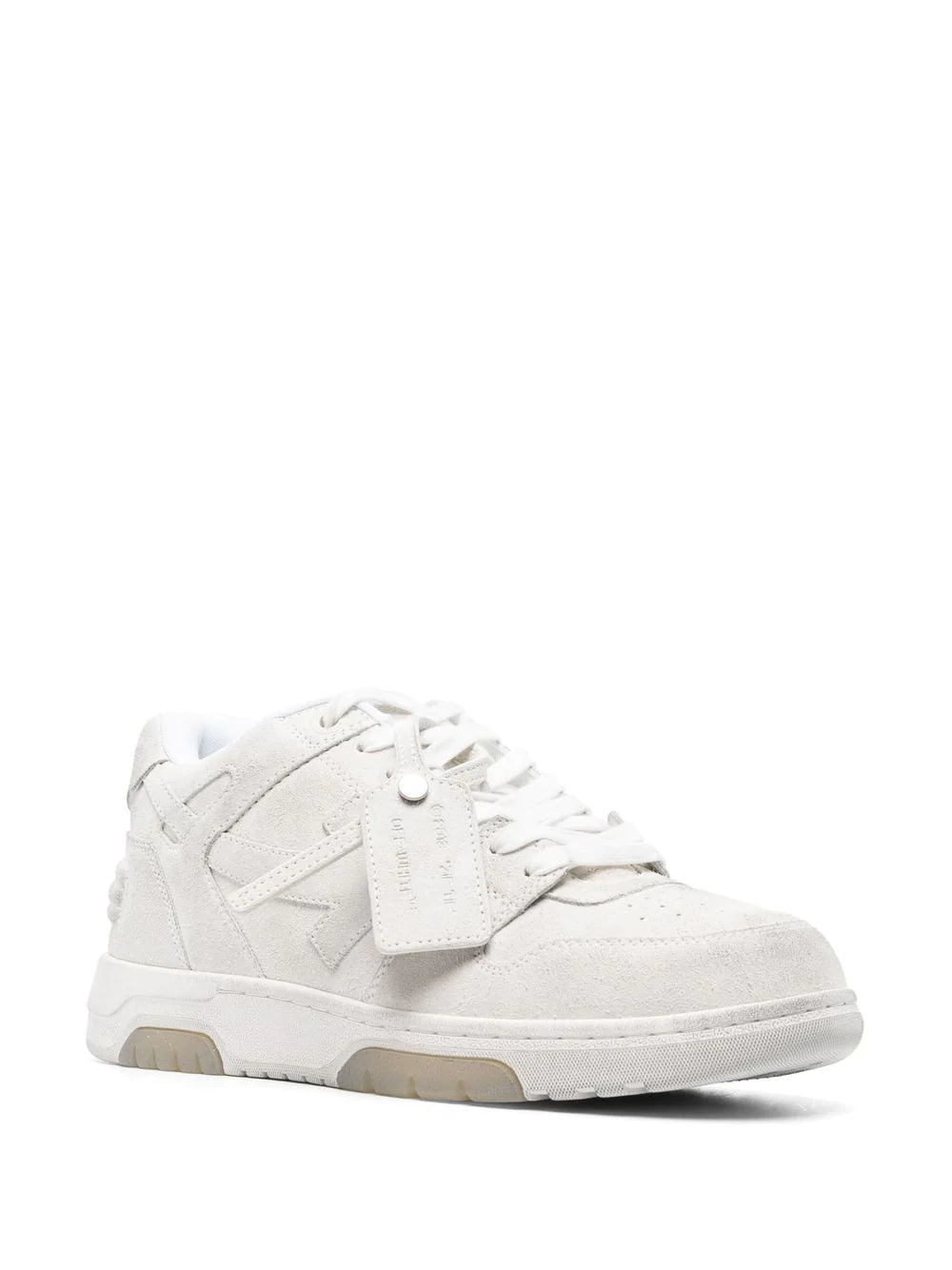 OFF WHITE Sneakers in camoscio panna
