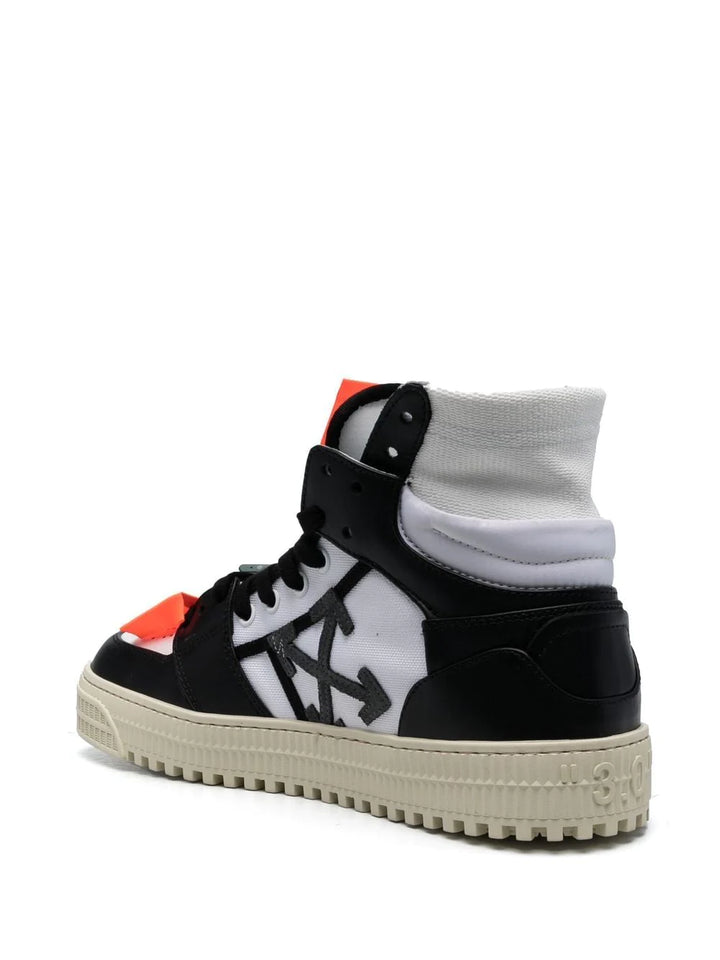 OFF WHITE Sneakers in pelle nera