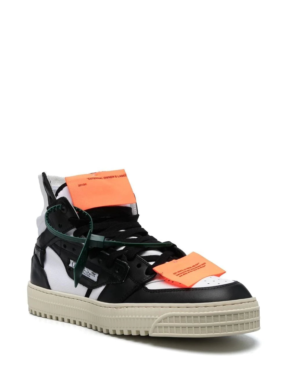 OFF WHITE Sneakers in pelle nera